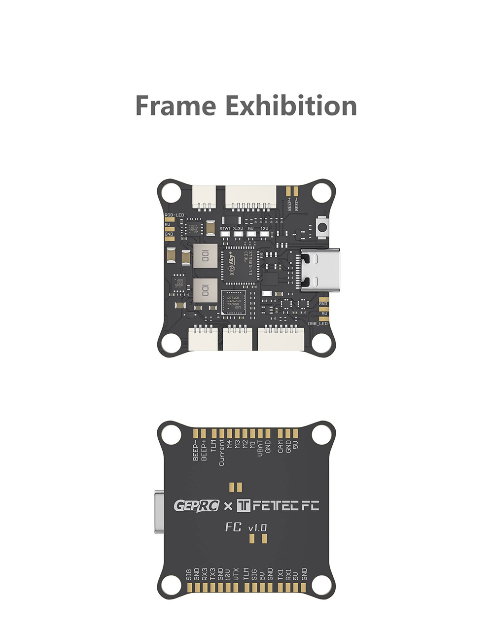 GEPRC-Fettec-G4-Alpha-Flugsteuerung-GF50A-50A-2-6S-4In1-ESC-DShot2400-Stack-Unterstuumltzung-DJI-Air-2013433-7